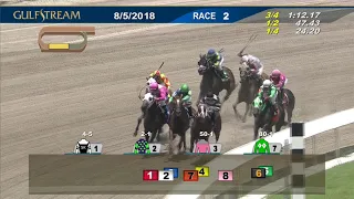 Gulfstream Park: August 5, 2018 Race 2