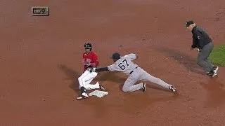 NYY@BOS: Yankees challenge safe call at second in 1st