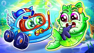 What Happened!? Mermaid Zombie🧜‍♂️ Good Manner Song🏎️🚙🚗🚑 +More Nursery Rhymes by Toddler Cars