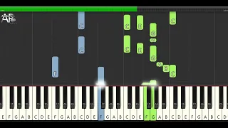 El Camino - Amos Lee | Adelina Piano synthesia tutorial