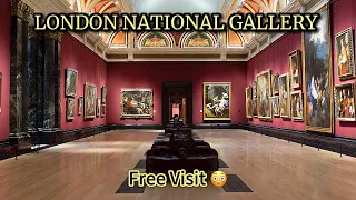 🇬🇧London National gallery/ Art Museum(Free Visit)🎨🖌️ [4K]