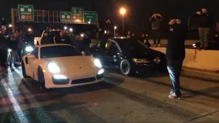 I-Streetrace - Porsche 911 Turbo VS Mitsubishi EVO for $20,000...