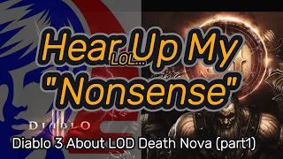 Diablo 3 Tips on Lod Nova Necromancer Season 31 part 1