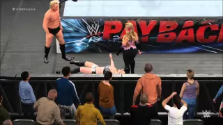 WWE 2K16 PayBack Charlotte vs Natalya Women's Championship