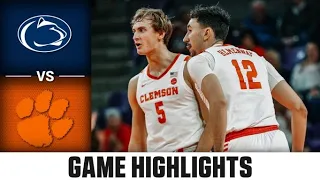 Penn State vs. Clemson Men's Basketball Highlights (2022-23)