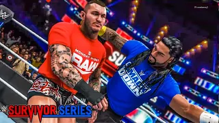 WWE 2K20 Survivor Series 2020 Roman Reigns vs Randy Orton | Prediction Highlights