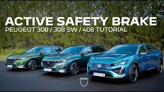 PEUGEOT 308 / 308 SW / 408 | Tutorial | Active safety brake