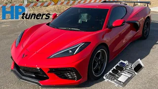 Bolt On Corvette C8 Gets Tuned!