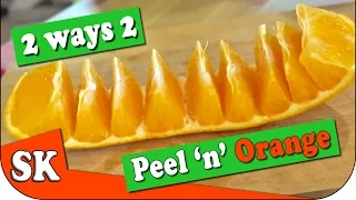HOW to PEEL an ORANGE - You've been doing it wrong 🍊🍋