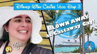 DISNEY WISH CRUISE Vlog Day 3 | Cove Cafe | Castaway Cay | Buffets | Joyful Sweets | Bayou | 1923