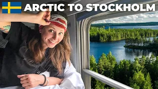 Reality of the Arctic Overnight Train in Sweden