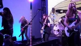 The Iron Maidens "2 Minutes 2 Midnight" from NAMM 2014. 1-25-2014