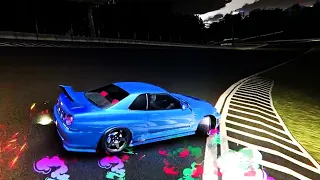 Bayview Speedway Track 5 with Skyline | NFSU2 Unbound Mod