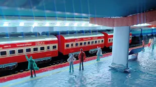 Train Passing Through #2 | Centy Indian Model Passenger Train