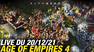 VOD ► Des games de l'INFINI sur Age of Empires 4 avec les copains ! - Live du 20/12/2021