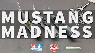 1/48 Mustang Madness! Part I - Who is making the best Mustang model kit?