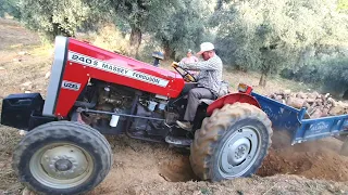 TAM ÇIKAMAZ ARTIK DERKEN ( Massey Ferguson 240s )