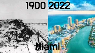 Evolution of miami [USA](1900-2022)(CITYEVO)