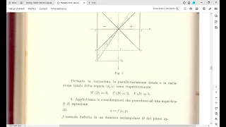 Renato Prof Caccioppoli "Sulla definizione dell'area di una superficie"