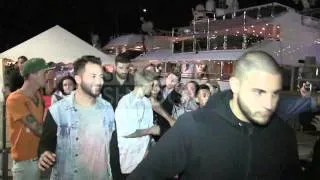 CANNES FILM FESTIVAL 2014 - Justin Bieber and Barbara Palvin partying in Cannes