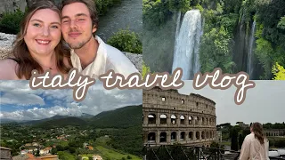 italy travel vlog: birthday in rome | stunning b&b on a mountain | exploring the countryside