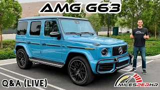 2021 Mercedes-AMG G63 Q&A (Live)