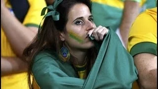 Heartbreaking Of Brazil Fans After Their Loss - Germany Crushes Brazil 7-1,AMAZING Video