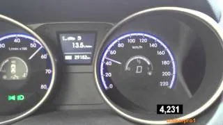 Hyundai IX35 2.0 0-100 acceleration / разгон