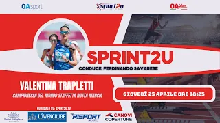 Valentina Trapletti: campionessa del mondo staffetta mista marcia a Sprint2u 25.04.2024