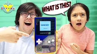 Ryan's Daddy DIY Gameboy Color Mod ! Build Your Own Custom Gameboy