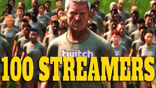 100 STREAMERS IN A 1 WEEK EVENT! DAYZ