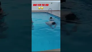 Hold Your Breath Challenge 😂 Wait For It 🤭#shorts #friends #swimming #pool