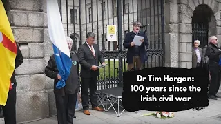 Dr Tim Horgan on 100 years since the outbreak of civil war in Ireland