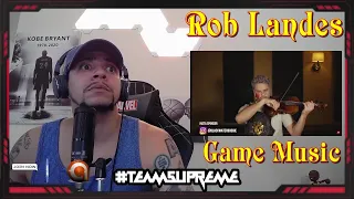 THIS GUY IS TOO COLD!!!! Rob Landes - Evolution Of Game Music 1972-2018 REACTION