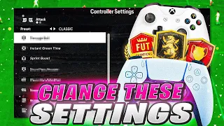 Turn This Setting OFF!😡 EA FC 24 Best Settings you NEED TO CHANGE - Dribbling, Passing, Camera