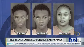 Teens sentenced for 2021 metro area carjackings