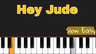 The Beatles  - Hey Jude  | Piano Tutorial  +Sheet