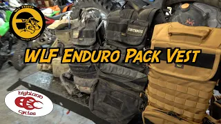 WLF Enduro Pack Vest | Best Dirt Bike Pack Ever | How Do You Carry Tools and Water On A Dirt Bike