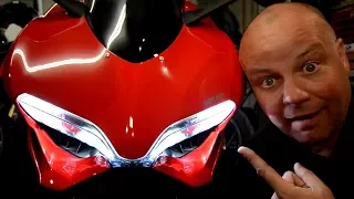 Best cheap mod for your Panigale 899/959 - How to upgrade your headlights to a brighter whiter light