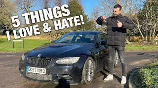 BMW E92 M3: 5 Likes & 5 Dislikes | Honest Owner's Review
