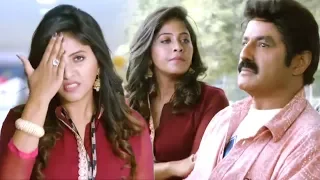 Anjali Cute Fight Scene With Balakrishna || TFC Movie Scenes