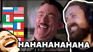 Forsen Reacts To JJ Jameson's Laughter In Different Languages | "Could you pay me in advance?"