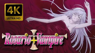 Rosario to Vampire Ending |Creditless| [4K 60FPS AI Remastered]