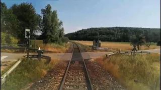 Führerstandsmitfahrt von Ulm Hbf nach Munderkingen