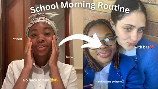 5AM School Morning Routine💗 || South African Youtuber ||
