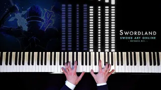 Sword Art Online - Swordland (Synthesia ver.) (Animenz arr.) [Piano]