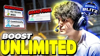 INSANE PRO PLAYS WITH UNLIMITED BOOST!! Grand Final$15,000 Rocket League | LG Boost Blitz Highlights