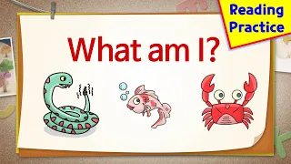 Практика чтения английского для детей | What Am I? (1-180)