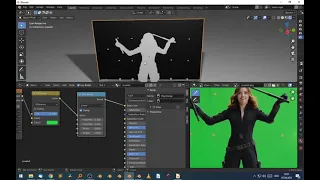 greenscreen in blender eevee shading