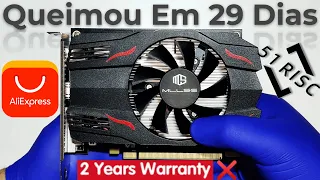 AliExpress Não Dá Garantia? Minha Placa De Vídeo RX550 Queimou Em 29 Dias [Parte I]